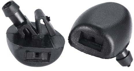 MObyat Scheibenwaschdüsen Kompatibel Mit Peugeot 206 1998–2023, 407 2003–2010, 2 Stück Auto-Frontscheibe, Scheibenwischer, Waschanlage, Strahldüse