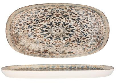 Rinart Servierschale - Aztec - Porzellan - 35x18 cm - 2er Set
