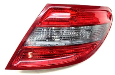 APARC Auto Heckleuchten für Mercedes Benz W204 C180 C200 C220 C260 c280 C300 2007-2010, Wasserdichtes Rücklicht Rückleuchte Baugruppe Rücklichter Ersatz Zubehör,A/Right