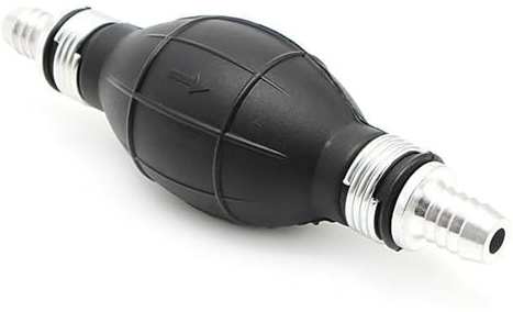 Partsline Pompe d'Amorçage Carburant Universelle avec Clapet Anti-Retour | Diamètre 8 mm