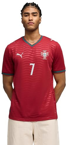 PUMA Maillot du Portugal Ronaldo à domicile pour homme Coupe du monde 2026