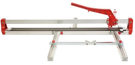 FHRKA Macchina Manuale per tagliapiastrelle Singolo Binario di Scorrimento Taglio di Piastrelle in gres porcellanato ceramico Regolabile per impieghi gravosi 1200 mm (48 inch)