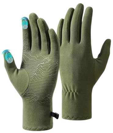 Gants D'Escalade Pour Femmes Équipement Anti-Vent Avec Écran Tactile