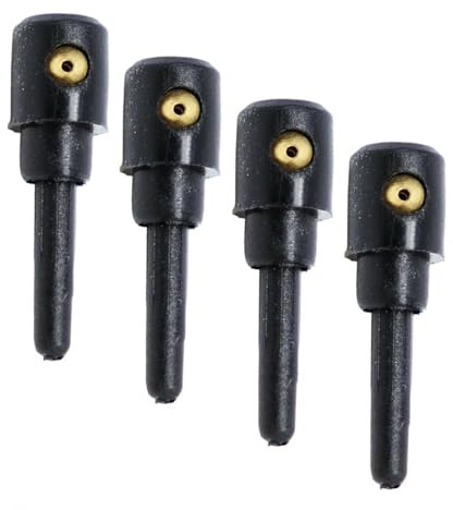 YAYNO 4 Pièces Monotrou Pulvérisateur de Lave Glace Buse Buses D'essuie-Glace Arrière de Voiture Buse de Pulvérisation D'essuie Glace Arrière Voiture Accessoire de Réparation Universel 3B9955985A