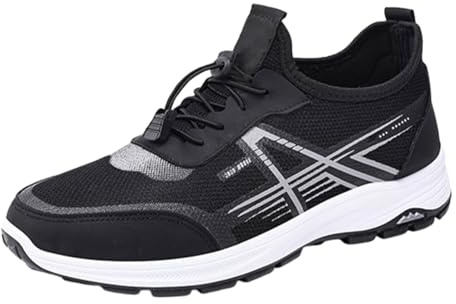 Löparskor herr, sportskor herr gym sneakers mesh ventilerande fritidsskor halkfria joggingbyxor dämpade promenadskor löpning skor gator lätta sommarskor
