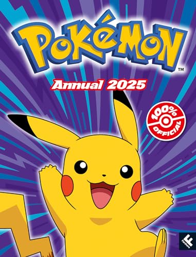 Pokémon Annual 2025: Packed with action and adventure, this is the perfect gift for Pokémon fans ages 6 years and over. BRAND NEW FOR 2025