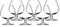 Diamond Lot de 6 verres à cognac 240 ml