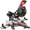 EXCEL 10 Inch Mitre Saw Double Bevel Action, Sliding Compound Woodworking Chop Machine, 2000W Motor & Fitted Laser Light, 255mm Mitresaw, Sliding Mitre Saw, 2000W MitreSaw, MitreSaw 240V