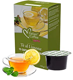 La Capsuleria - TE' AL LIMONE DOLCE (60 Capsule) Capsule compatibili con Lavazza Blue/Lavazza In Black
