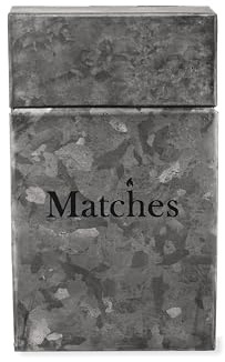 Garden Trading Match Box - Black