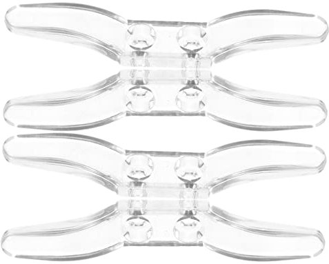 Levemolo Blind Cord Holder and Curtain Rope Cleat 4pcs Window Blind Cord Hooks with Large Horn Design for Suitable for Home and Office Use