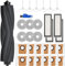Lot de 30 accessoires de rechange compatibles avec Dreame L10s Ultra / L10 Ultra, accessoires Xiaomi Robot Vacuum X20+, 1 brosse principale, 6 brosses latérales, 4 filtres, 6 tampons de nettoyage, 12