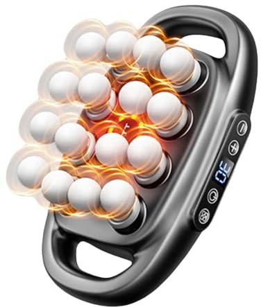 Stellamist 16-Head Massage Gun Set with 30 Levels & 3 Modes, Massage Gun Deep Tissue Neck Massager with 16 Heads, for Deep Tissue, Back, Shoulders, Legs