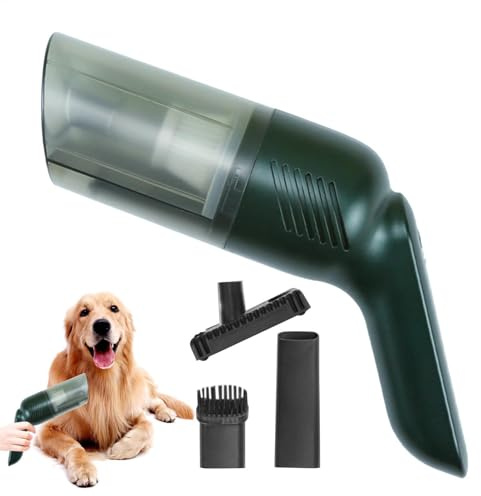 Aspirapolvere per peli di cane, senza fili, per la toelettatura degli animali domestici, strumento di pulizia portatile per tutti i tipi di cani, gatti o altri animali domestici