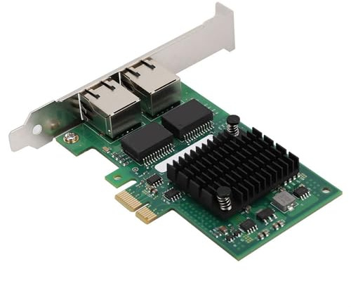 Tarjeta de Red Gigabit Gigabit LAN PCI-E, Chip I350am2, 10/100/1000 Mbps, para la Configuración de la Red Pequeñas Empresas