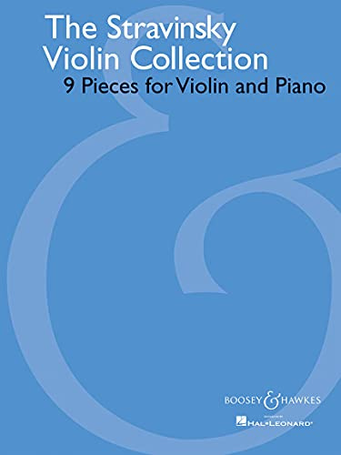 The Stravinsky Violin Collection: Neuf pièces. violin and piano.
