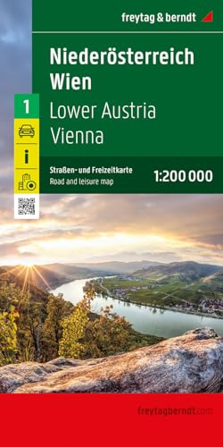 freytag & berndt Straßenkarte Niederösterreich - Wien 1:200.000
