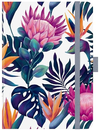 Premium Timer Midi Exotica 2026: Buchkalender - Terminplaner mit hochwertiger Folienveredelung und Prägung. 11 x 15,5 cm