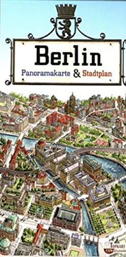Berlin, Panoramakarte & Stadtplan