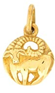 Gerry Eder 24.9020WI Anhänger Widder 14 Karat (585) Gelbgold Gold