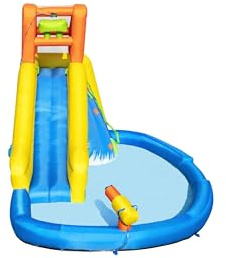Bestway H2OGO! Wasserpark mit Dauergebläse Mount Splashmore 5-10 Jahre, 435 x 286 x 267 cm, Color, 435x286x267 cm