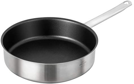 Montreux Bratpfanne 28 cm - 18/10 Edelstahl Pfanne mit Titan-Beschichtung