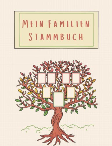 Mein Familien Stammbuch: Familienstammbaum Buch und Rekord Ihre Forschung, Ahnenforschung Buch Planer, Familiengeschichte Aufzeichnungsbuch, Datenblätter für Vorfahren.