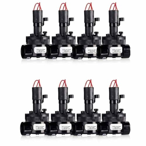 Suinga Set di 8 Elettrovalvola d'irrigazione 1'' 24V EZ Flo Plus, filettatura femmina