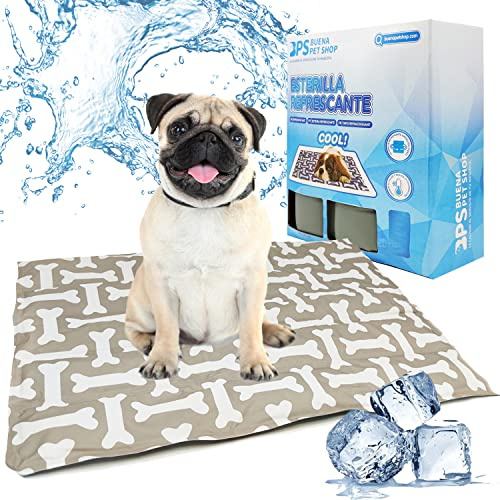 BPS Kühlmatte für Hunde und Katzen, Kühldecke für Haustiere, ideal für den Sommer, Größen (M) BPS-5742 x 01