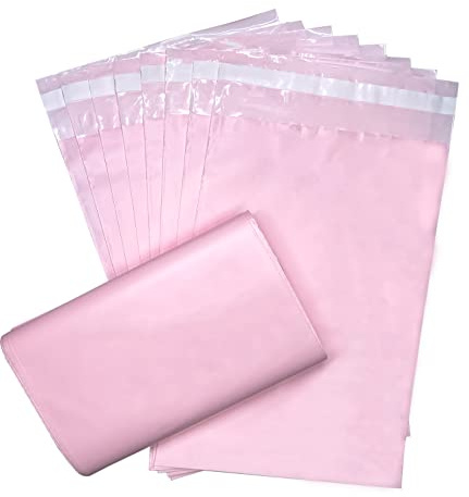 Sanitary Napkin Disposal Bags - Block Odors, Great Adhesion, Feminine Hygiene Disposal Bags for Tampons and Pads Pink 100Pcs