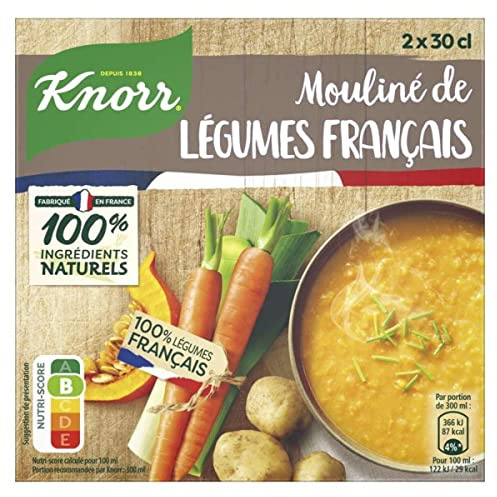 Knorr soupe liquide mouliné de légumes français 2x 300ml