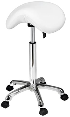 BEAUTEK Sattelhocker 1022 SF – Ergonomischer Arbeitsstuhl, höhenverstellbar, mit hochwertigen Rollen, robuste Konstruktion, fördert gesunde Haltung, ideal für Salons, Büros, Kliniken