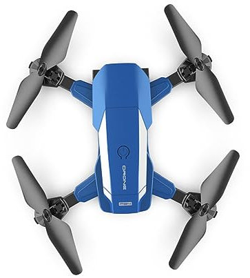TOYANDONA Quadrotor Drohne Mit Faltbarem Design Für Luftaufnahmen Und Inklusive Tragetasche Rc-drohne Für Outdoor-abenteuer Blau