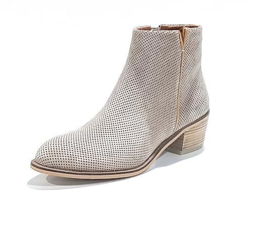 ALPE Botín casual de nobuk picado, con tacón - 50491135 para: MUJER color: DESERT talla: 38