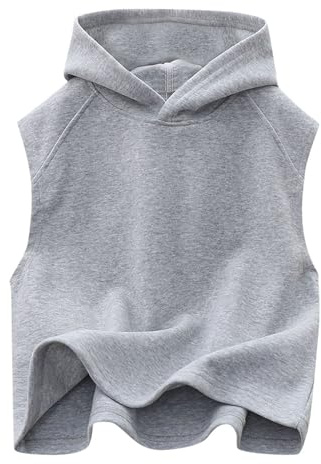 Kinder-Tanktops, Unterhemden, Kapuzenpullover, ärmellose Hemden für Jungen Mädchen, Sommer-T-Shirt T Shirt