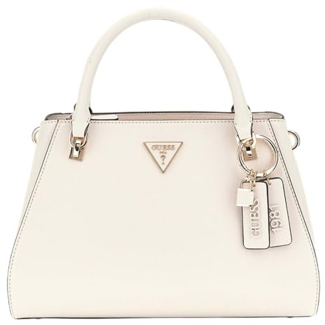 GUESS Women's Noelle Luxury Satchel Hand Bag, One Size