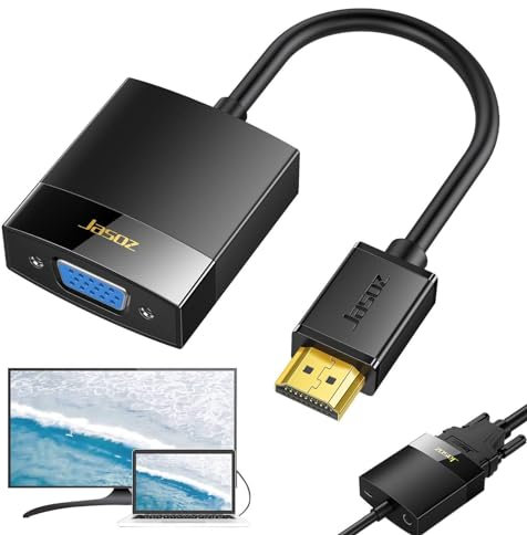 Opilroyn Câble VGA Monitor, adaptateurs USB-T-VGA - Adaptateur de câble de connecteur de Noyau en cuivre | Moins Accessoires électroniques de Transmission de qualité d'interférence pour TVS