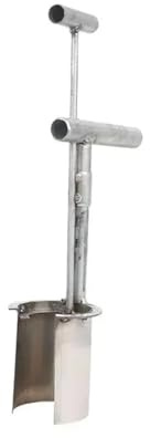 DGOINGPI Power Tillers Plant And Fruit Tree Seedling Transplanter Stainless Steel Garden Barrel Transplanter Plant Flowers Manual Seeder