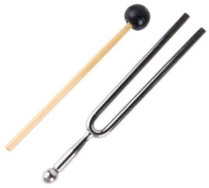 Edelstahl 440 hz A-Ton Stimmgabel, für Instrumente | Klein und Präzise, Fester Ton zum Stimmen, für Viola und Cello, Zuhause Sowie Unterwegs, für Musiker und Lehrer