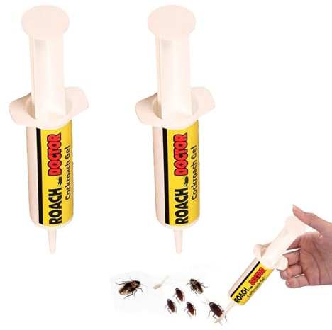 Cockroach Killer,2PCS Cockroach Trap,Cockroaches Gel,Cockroaches Killer Gel Bait,Cockroachs Killers Bait,Roach Trap Master,Cock Eliminator Gels,for Toilet Bedroom Kitchen