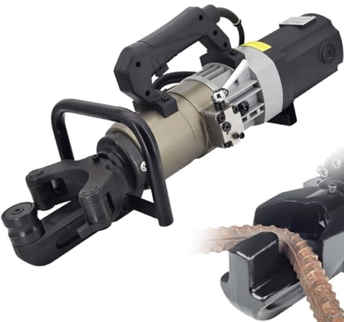 Macchina piegatubi idraulica di Antivari d'acciaio, piegatrice portatile elettrica del tondo per cemento armato 1200W per piegatura e raddrizzamento accurati