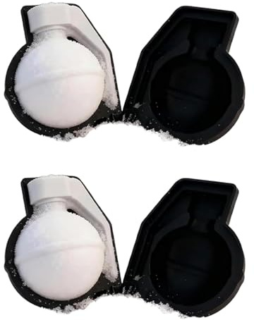 Molde para Bolas De Nieve Snow-nade Grenade, Herramienta para Hacer Bolas De Nieve, Herramienta para Peleas De Bolas De Nieve, Juguete De Nieve para Jugar Al Aire Libre En Invierno (2pcs)