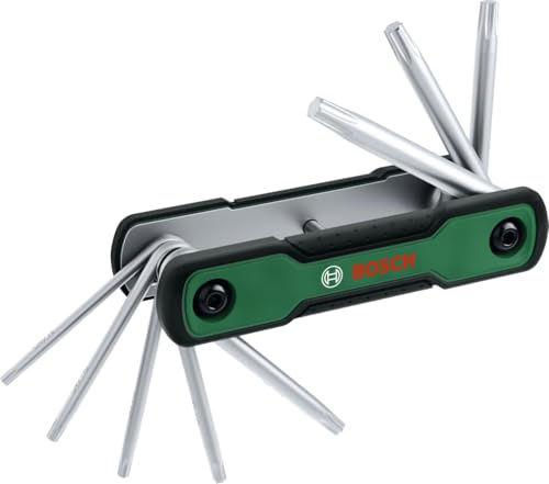 Bosch Set di chiavi Torx pieghevoli 8 in 1 | Accessori Utensili Manuali