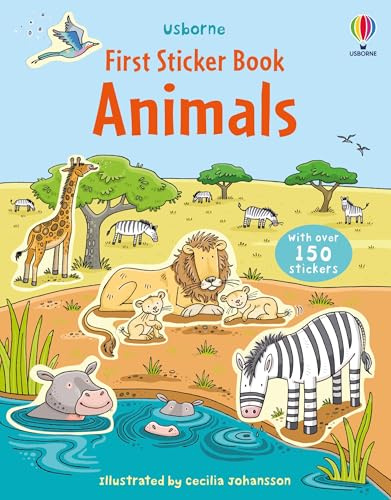Animal Sticker Book (Usborne Sticker Books) (First Sticker Books)
