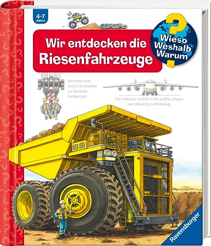 Wieso? Weshalb? Warum?, Band 6 - Wir entdecken die Riesenfahrzeuge (Sachbuch ab 4 Jahre - mit Klappen) (Kernreihe, 6)