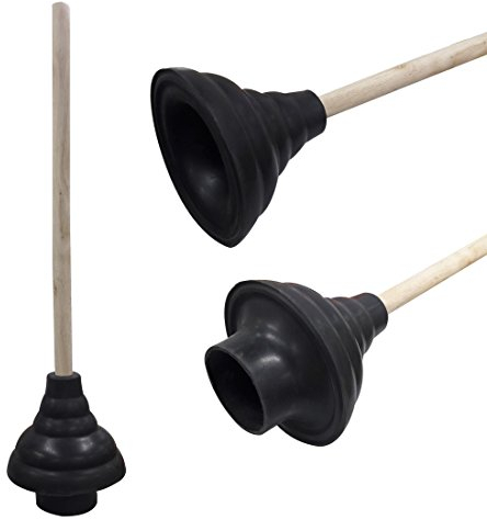 HAUTMEC Stantuffo in gomma per bagno, lavelli e zoccoli di scarico - Uso in case, edifici commerciali e industriali PL10091701