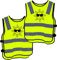 Prowiste 2er Kinder Weste Set Gelb - 𝗦𝘁𝗮𝗿𝗸 𝗦𝗶𝗰𝗵𝘁𝗯𝗮𝗿 - Universal Größe 2-12 Jahren - Geprüfte EN 1150:1999 Zertifizierung