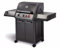 Enders® Gasgrill MONROE PRO BLACK 3 K TURBO, 3-Edelstahlbrenner, Seitenkocher, emaillierte Garhaube, HEAT RANGE™-Brenner, SWITCH GRID™, 800 °C TURBO ZONE™, SIMPLE CLEAN™ #8371