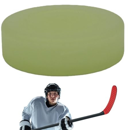 Eishockey Pucks, Leuchtende Grüne Sport Dodgeballs, Glow in The Dark Ice Balls, Glow in The Dark Hockey Pucks, Ice Hockey Puck g Balls, Sportbälle Hockey Pucks zum Üben, Training