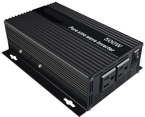 MELEDFCFK 500W Pure Sine Wave Solar Inverter Generator 12V/24V/36V/48V DC to 120V/220V/240V AC Power Bank Inverter Solar Panel Converter(36V,230V)